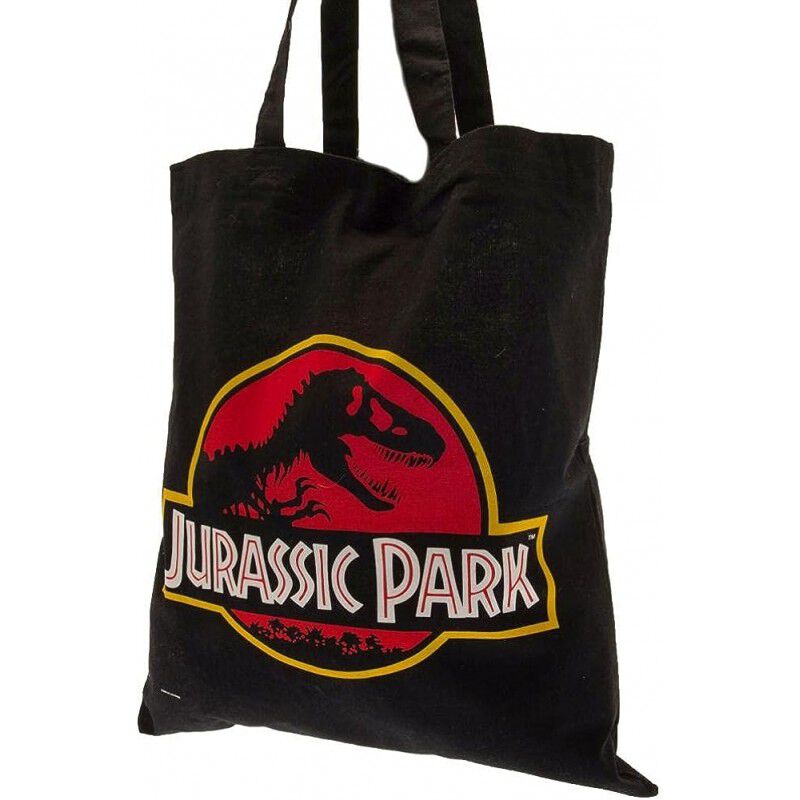 Bolsa Tote Bag Jurassic Park Logo Cl&aacute;sico Alta ... image number null