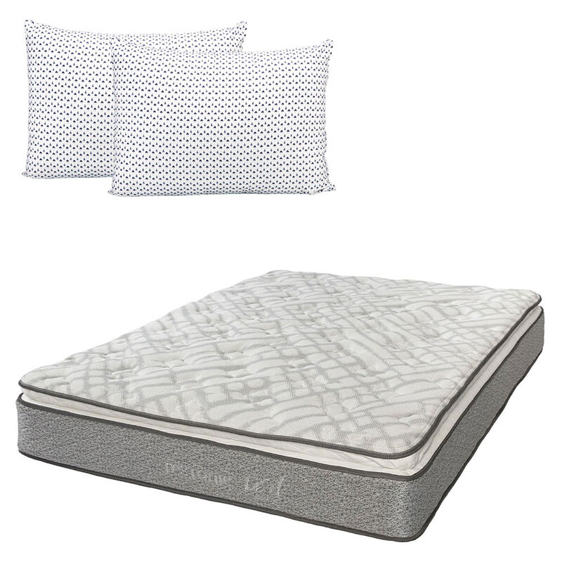 Colchón King Size Restonic Vail+Almohada Dicasa... image number null