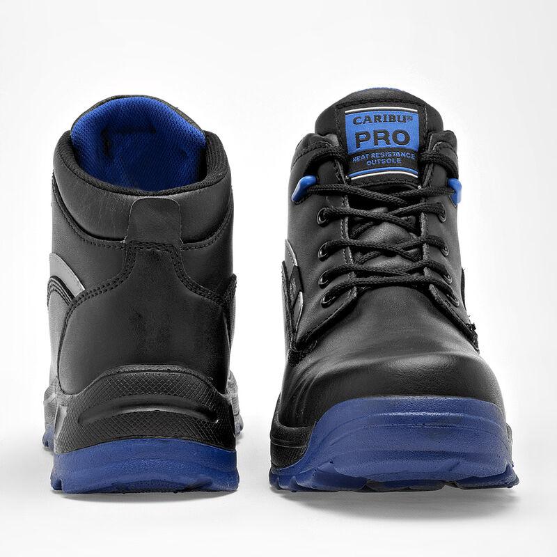 Caribu Zapato industrial para hombre negro gris image number null
