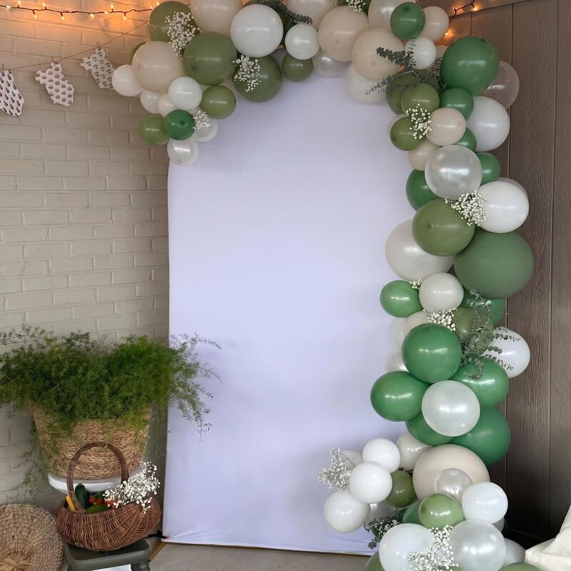 Globos Joyfloat 30 cm Verde Salvia 60 Unidades image number null