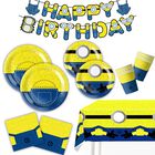 Juego De Decoraci&oacute;n De Fiesta Zorpex Cartoon Mini Jeans - 6 Piezas