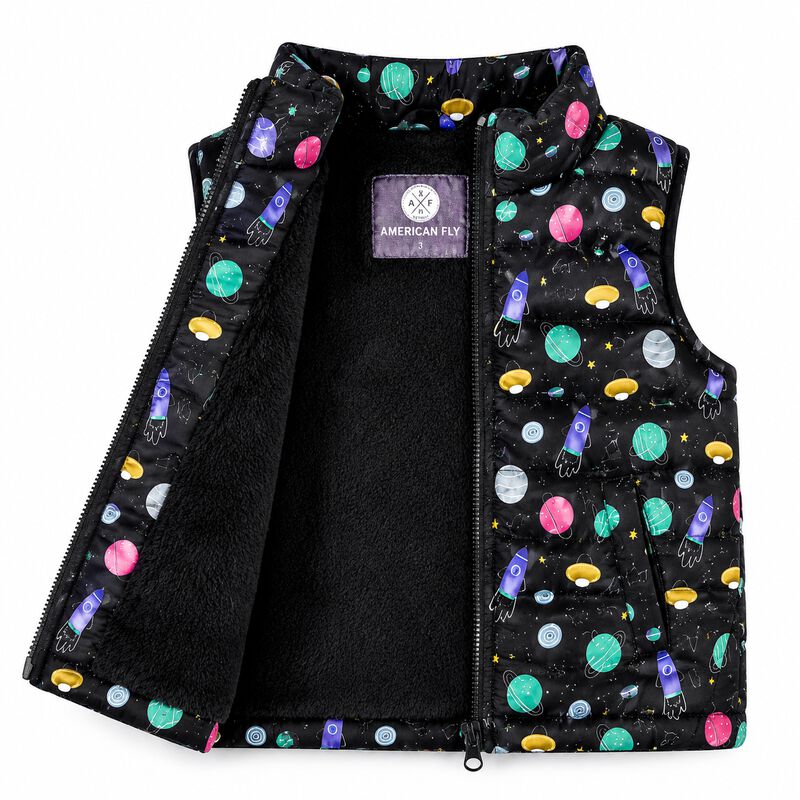 Chaleco American Fly 2652 Para Ni&ntilde;a Estampado P... image number null
