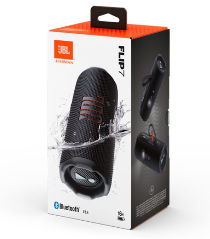 JBL Flip 7 Negro Bocina Bluetooth Port&aacute;til Soni... image number null