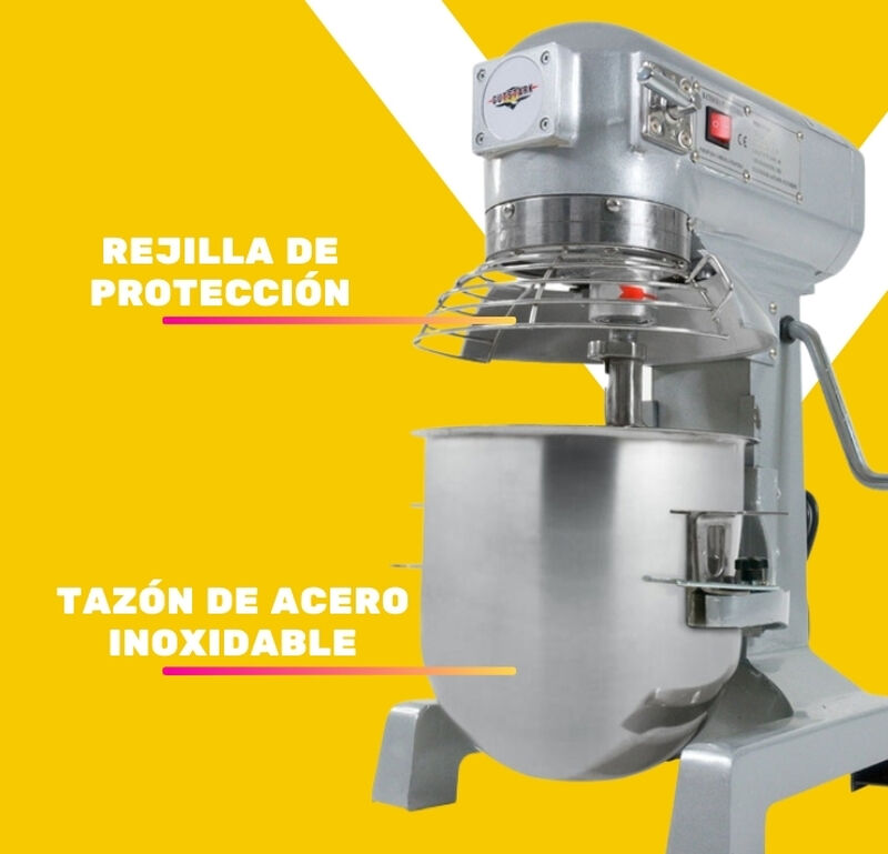 Batidora Industrial Pedestal Planetaria 10 Lts ... image number null