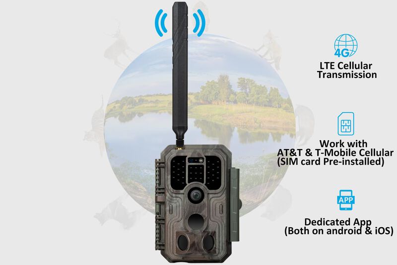 C&aacute;mara Trail Meidase S950 4g Lte Con Vista Prev... image number null