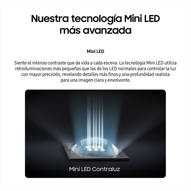 Pantalla Samsung 43" Mini Led M75haf 4k Smart T... image number null