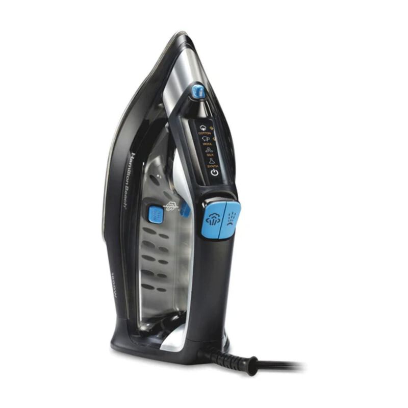 Plancha De Vapor Hamilton Beach Fabriciq Negra ... image number null