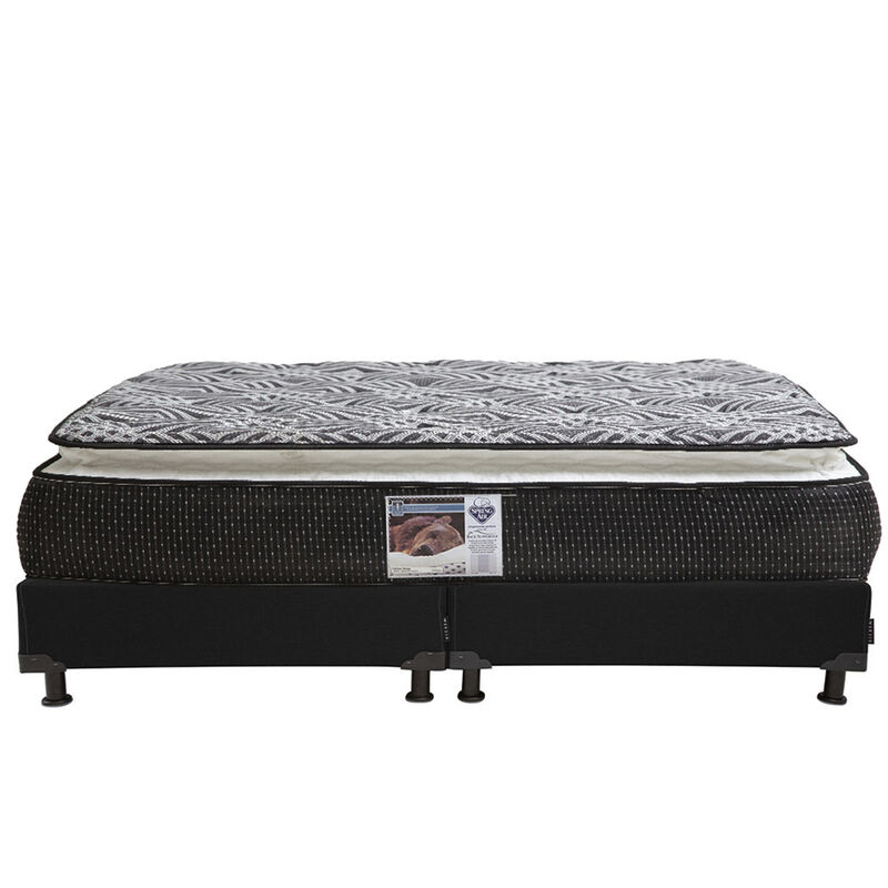 Colchón King Size Spring Air Omega + Box Dicasa... image number null