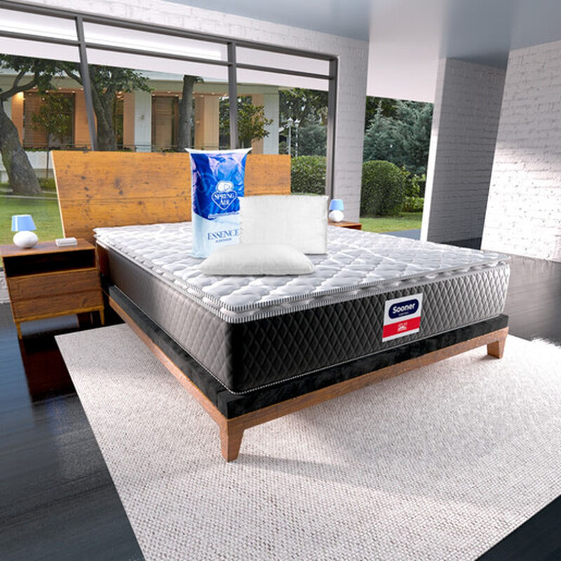 Colch&oacute;n King Size Ortop&eacute;dico Atlas Sooner + Alm... image number null