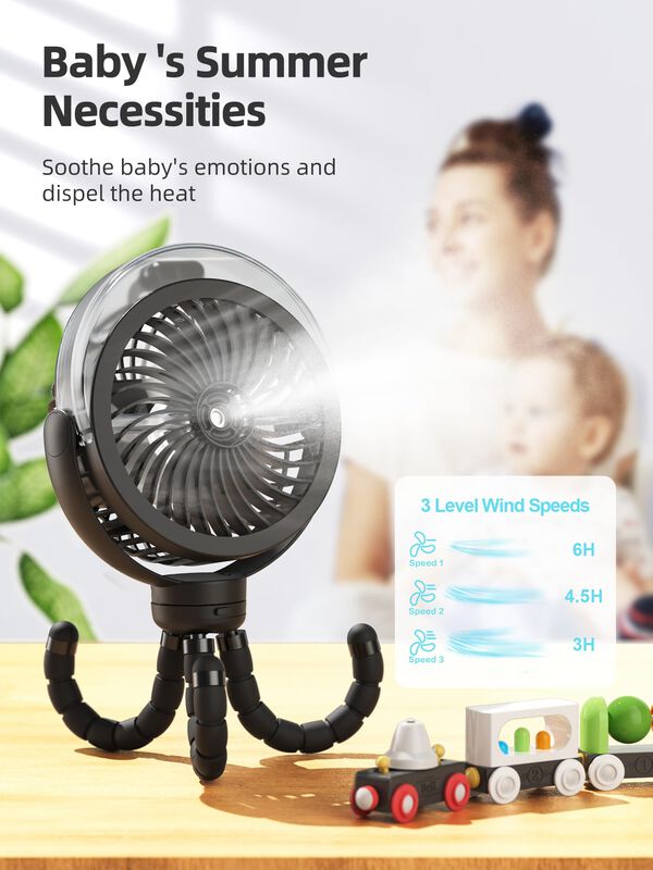 Ventilador Nebulizador Para Cochecito Wavmill, ... image number null