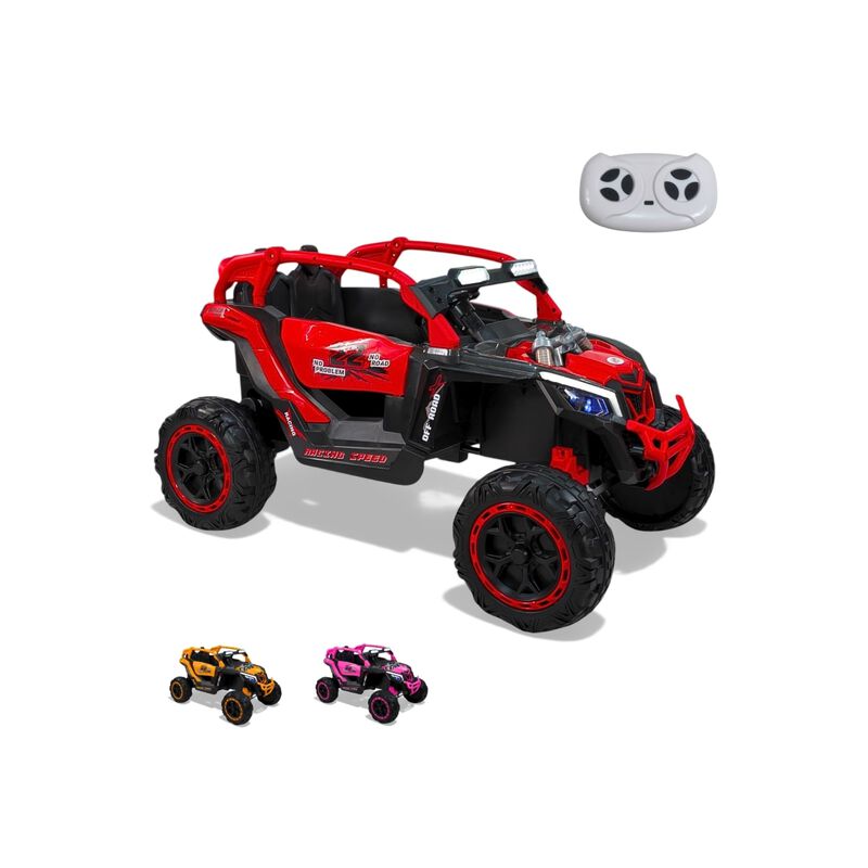 Carro El&eacute;ctrico Con Luces Led Bluetooth 3 Veloc... image number null