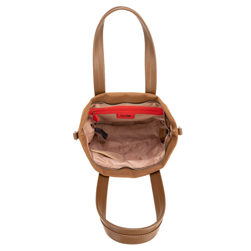 Bolsa Tote Chica Con Herraje De Monograma Color... image number null