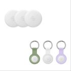 3 Tags rastreadores Bluetooth iOS* (Blanco) + 3 cubiertas de silic&oacute;n (verde, blanco, lila)