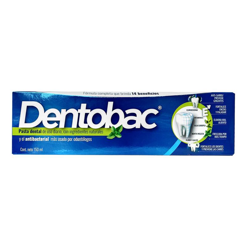 Pasta Dental Dentobac 150 Ml image number null