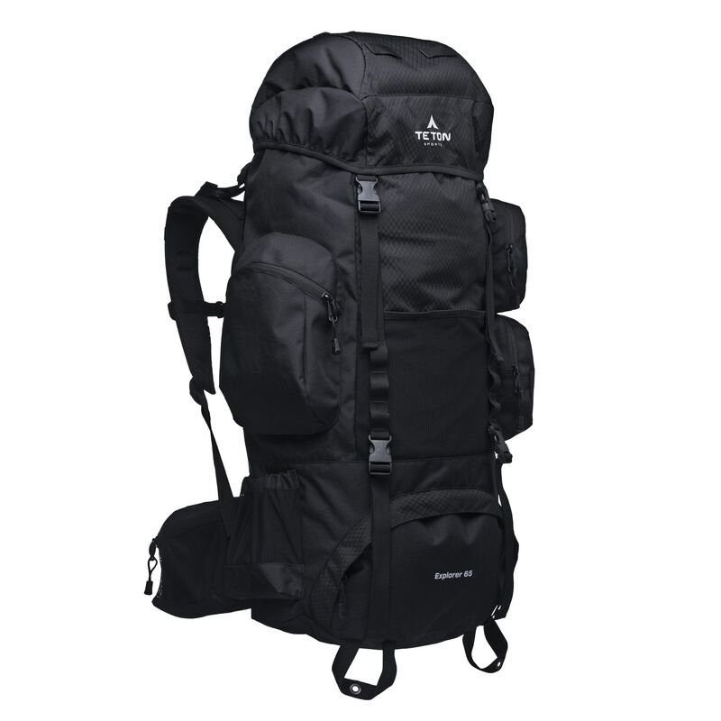 Mochila Backpacker Explorer 65l Negra Teton image number null