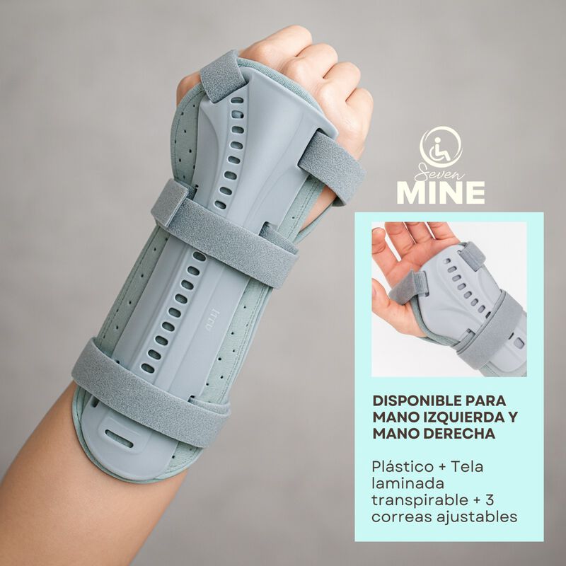 F&eacute;rula Ortop&eacute;dica para Mu&ntilde;eca con Soporte R&iacute;gid... image number null