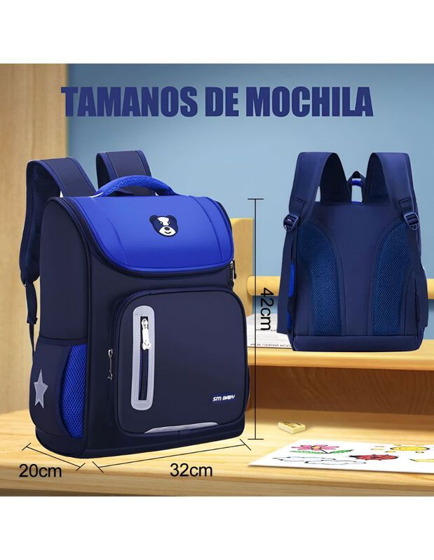 Mochila Escolar Pink Brule image number null
