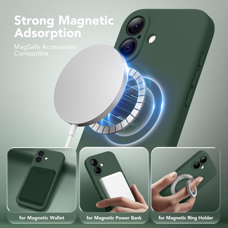 Funda Magn&eacute;tica Suydanbox para iPhone 16 de Sil... image number null