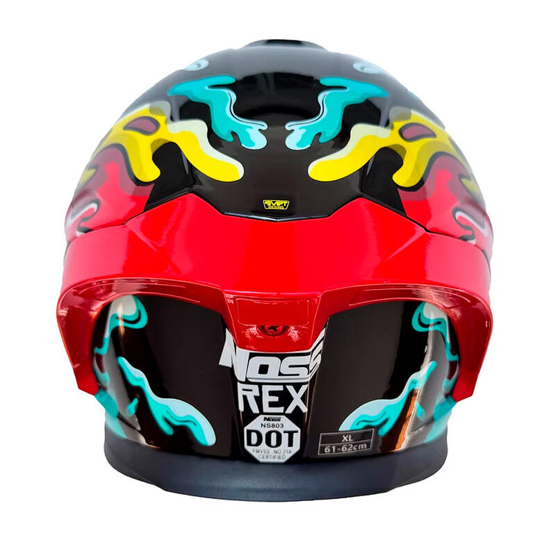 Casco Noss Ns-803 Cerrado Rex Multicolor M image number null