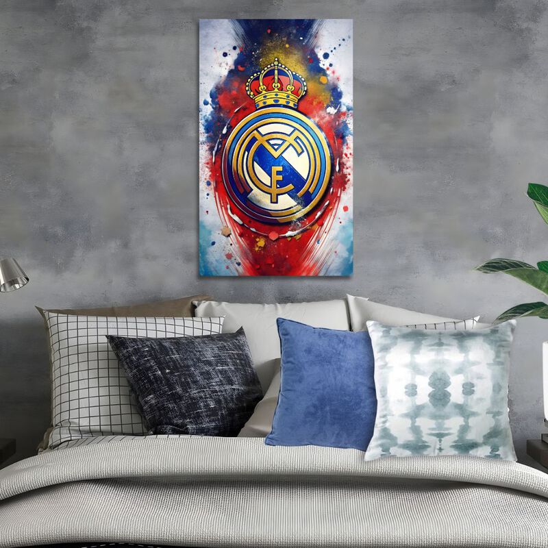 Cuadro Decorativo Impreso 40x60cm Escudo Real M... image number null