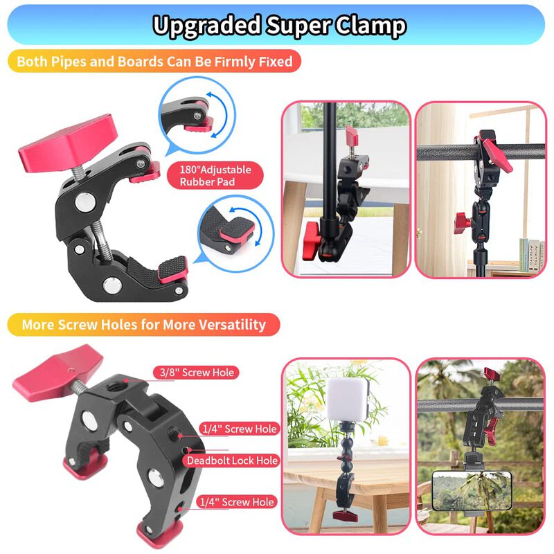 Magic Arm Jebutu Ajustable De 57 Cm Con Soporte... image number null