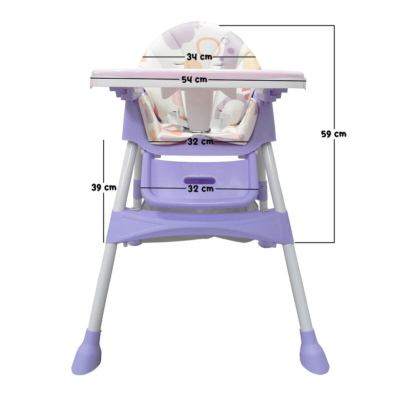 Silla periquera 3 en 1 con Ruedas Aquila Color-... image number null