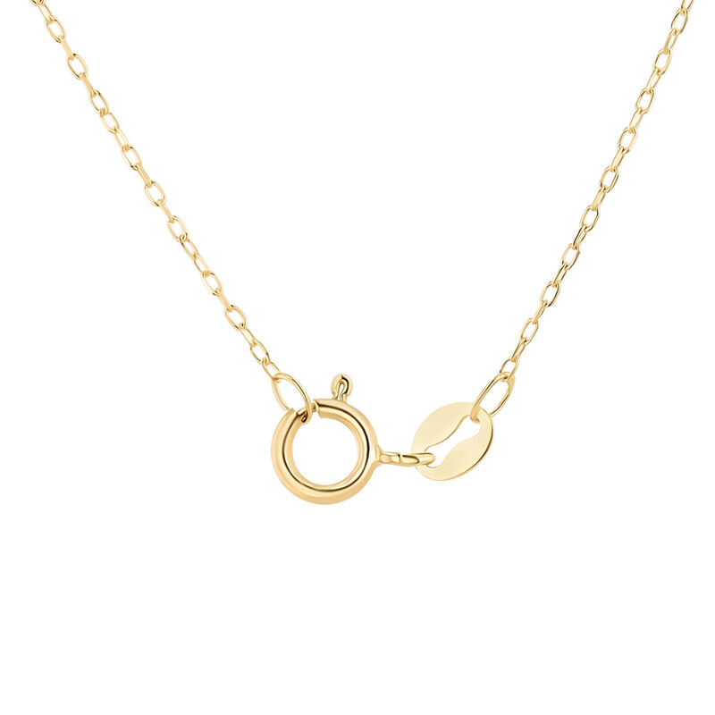 Medalla Chica De San Benito De Oro Amarillo 14K... image number null