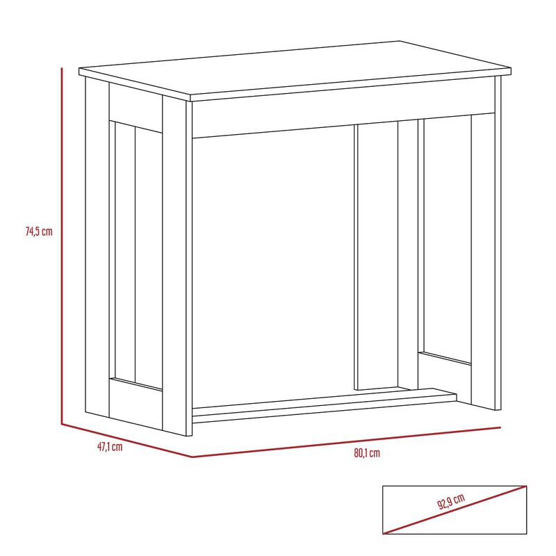 Escritorio Taira, Wengue Virtual Muebles image number null