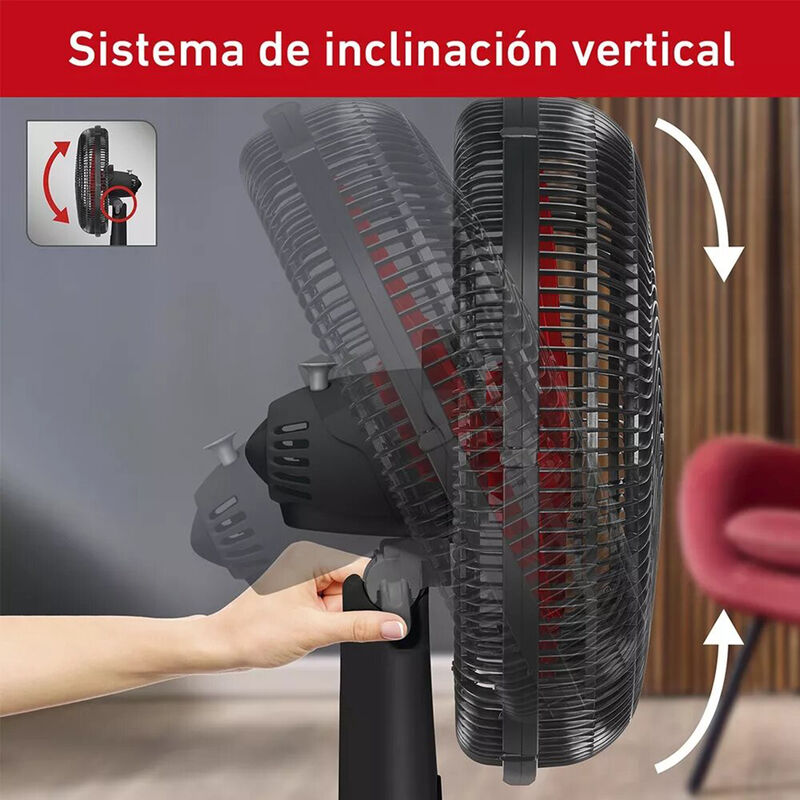 Ventilador de pedestal 18” Silencioso T-FAL Tur... image number null