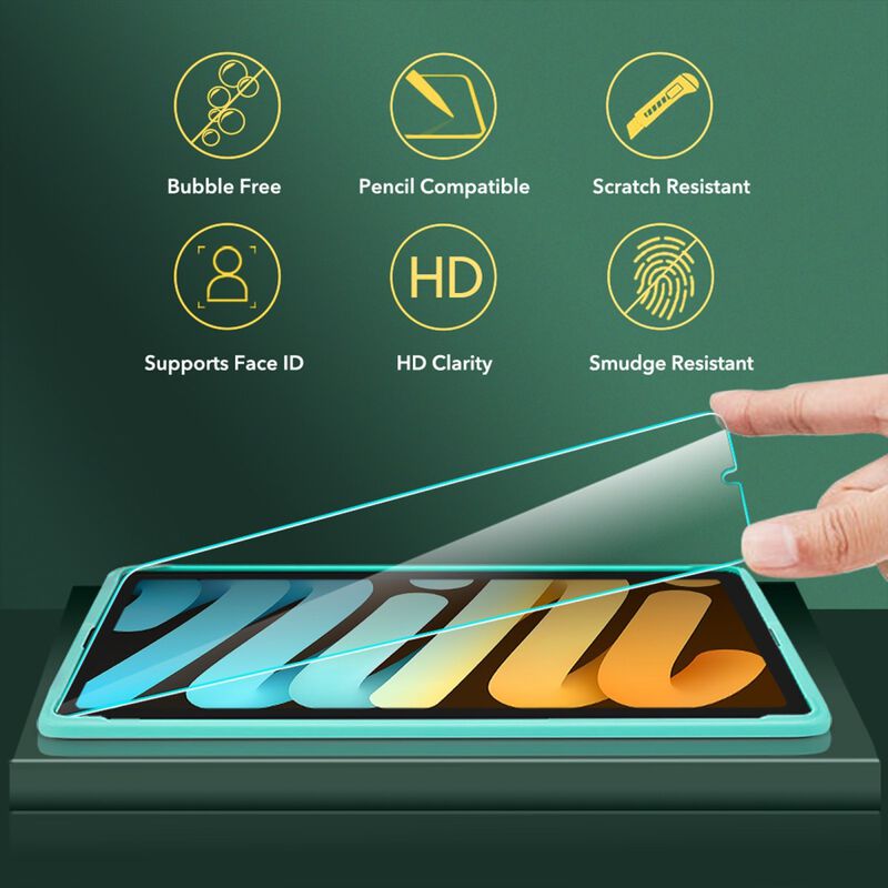Mica Vidrio Esr Para IPad Mini 6 Transparente A... image number null