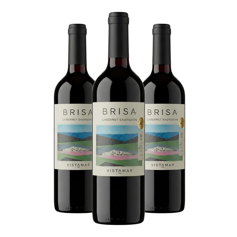 Vino Tinto Brisa Cabernet Sauvignon Vistamar 75... image number null