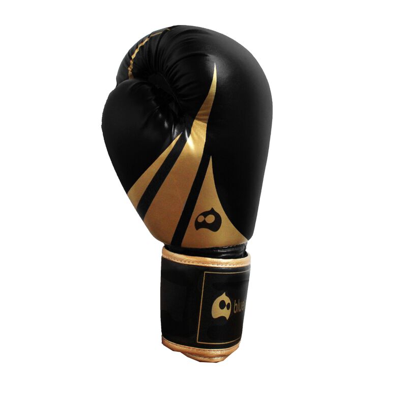 Guantes de Box 14 oz Negro con Dorado + Protect... image number null