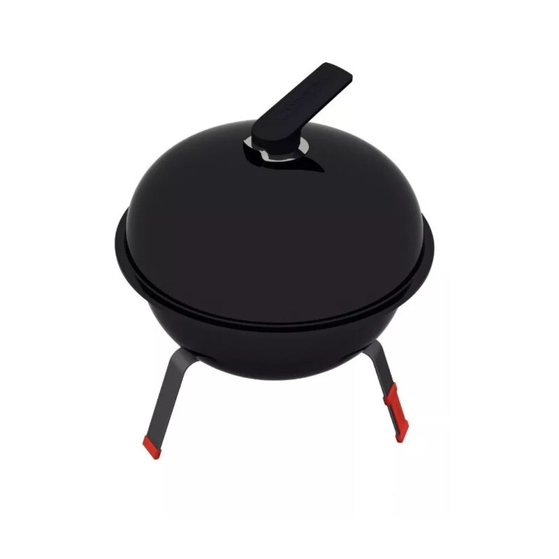 Asador A Carbón Portátil Tramontina 1 Kg Negro. image number null
