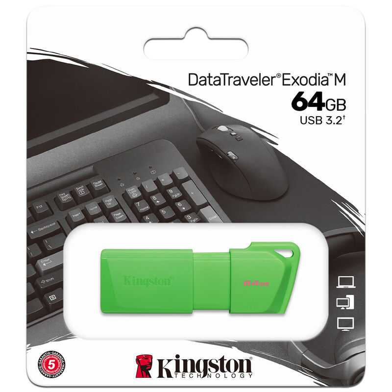 Unidad Flash USB 3.2 Kingston DataTraveler Exod... image number null