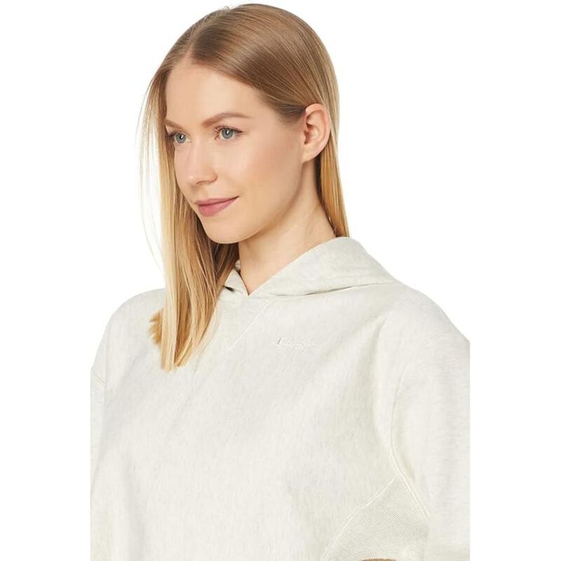 Sudadera Champion Oatmeal Heather para Mujer image number null