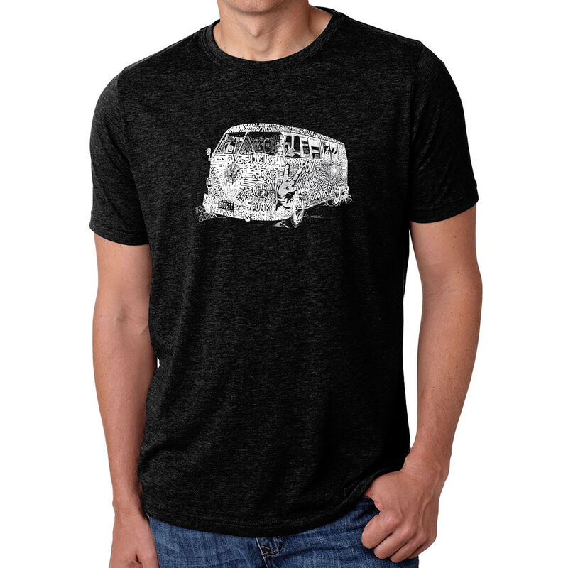 Camiseta Mezcla Premium Word Art Para Hombre - ... image number null