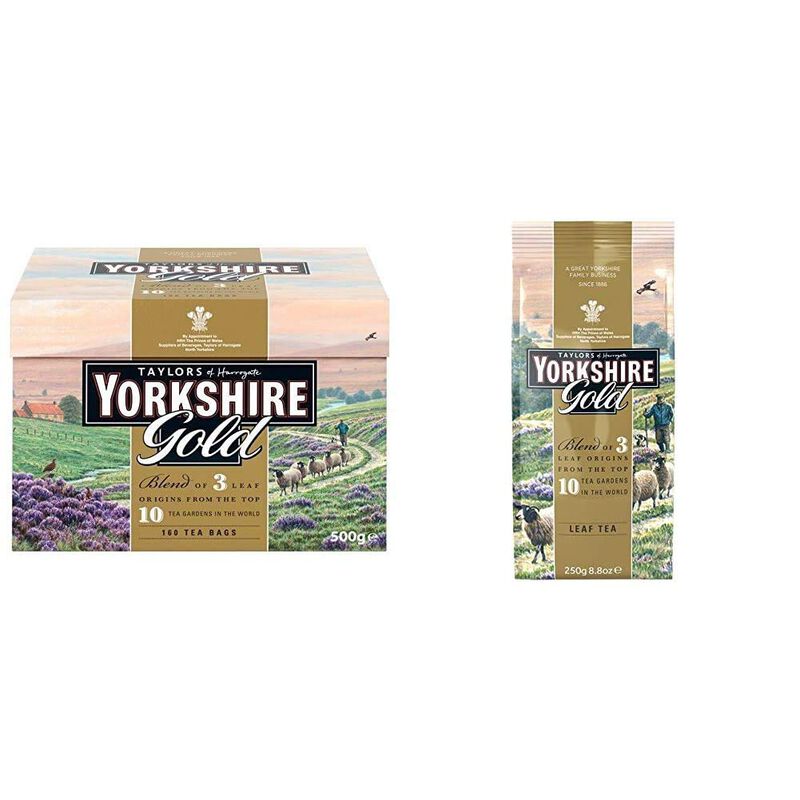 Yorkshire Tea Gold - Bolsas De T&eacute; Y T&eacute; Suelto 5... image number null