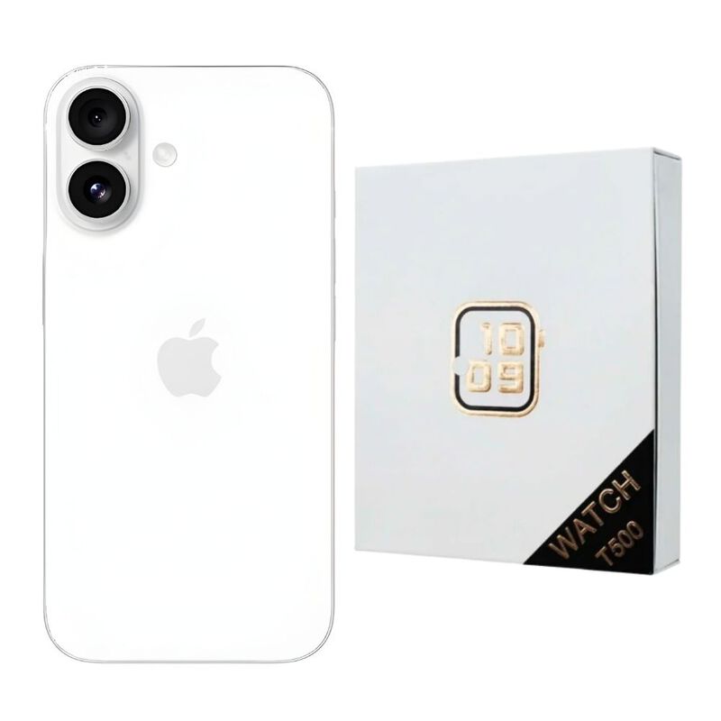 iPhone 16 128GB Blanco E-SIM Reacondicionado m&aacute;... image number null