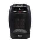 Calefactor / Ventilador Dace CAEMCMO3N 2 en 1 Cer&aacute;mico Port&aacute;til Negro END