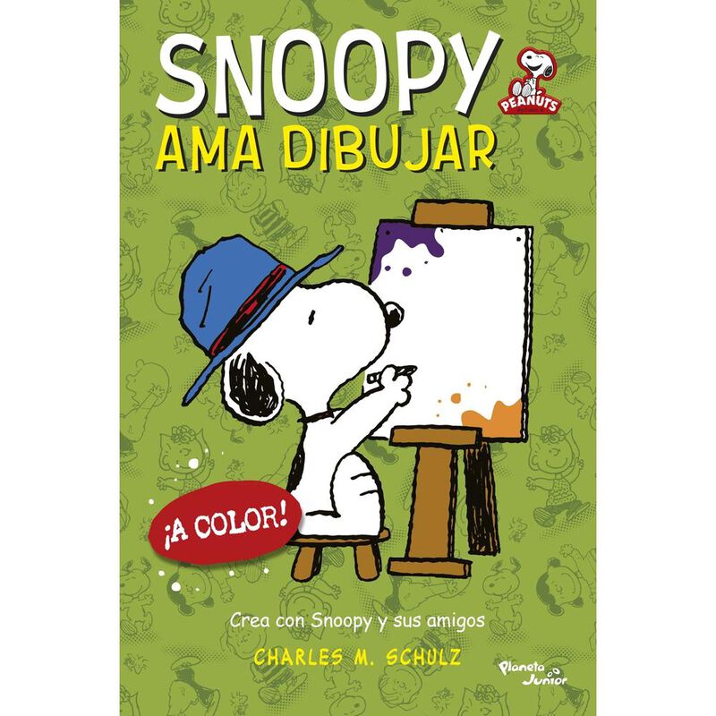 Peanuts. Snoopy Ama Dibujar. A Color, De Peanut... image number null
