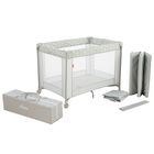 Corral Cuna D Beb&eacute; Convertible a Colecho Toto Gris End