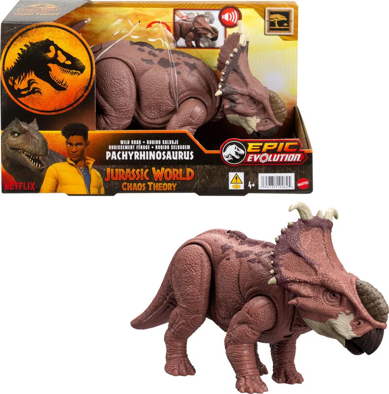 Figura De Dinosaurio Jurassic World Wild Roar P... image number null