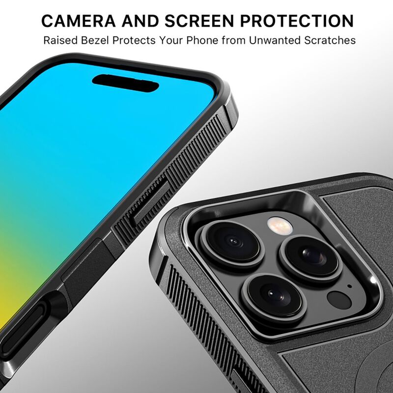 Funda Mybat Fortress Para Iphone 16 Pro Max - N... image number null
