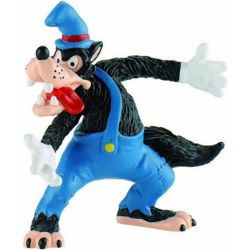 Figura Lobo Tres Cerditos Disney 8 cms image number null