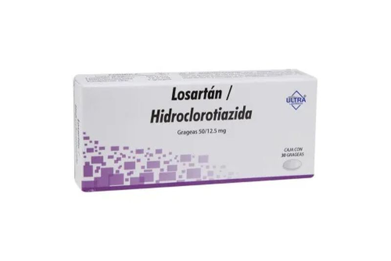 LOSARTAN/HIDROCLOROTIA 50 MG TABLETA C30 image number null
