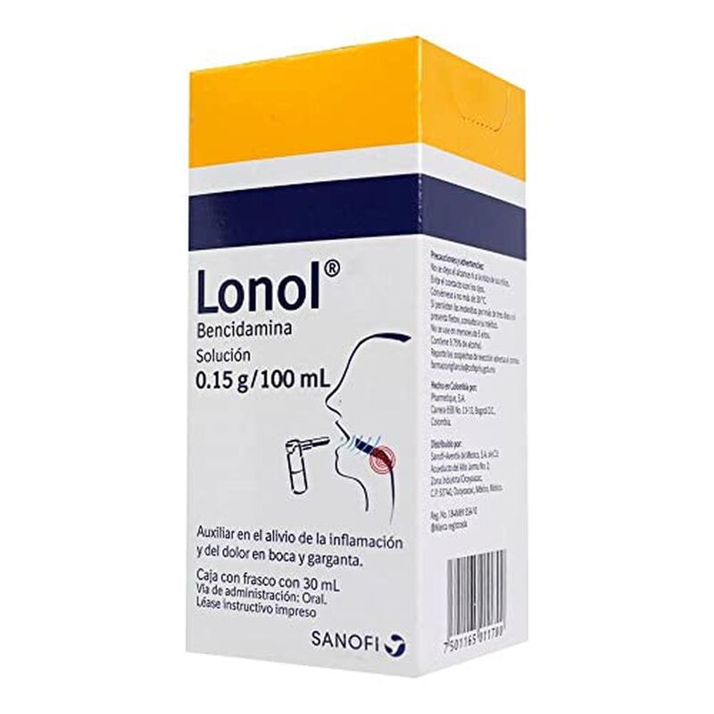 Lonol de 0.15g/100ml Soluci&oacute;n de 30ml image number null