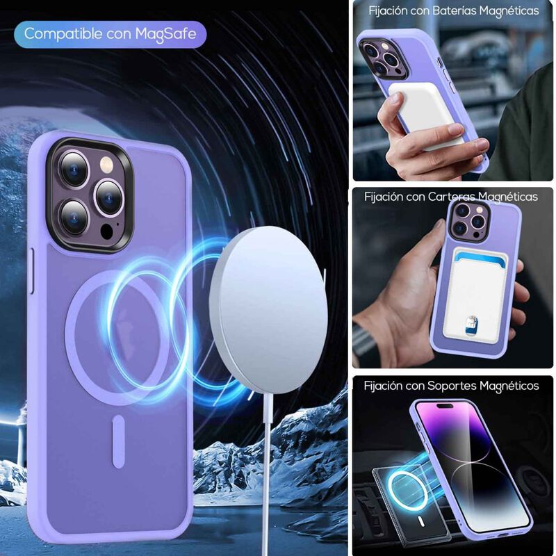 Funda Tekku Matte Style Mag Para Iphone 15 Pro ... image number null