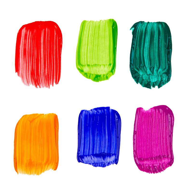 Set De Pintura Lavable Crayola Para Ni&ntilde;os 6 Col... image number null
