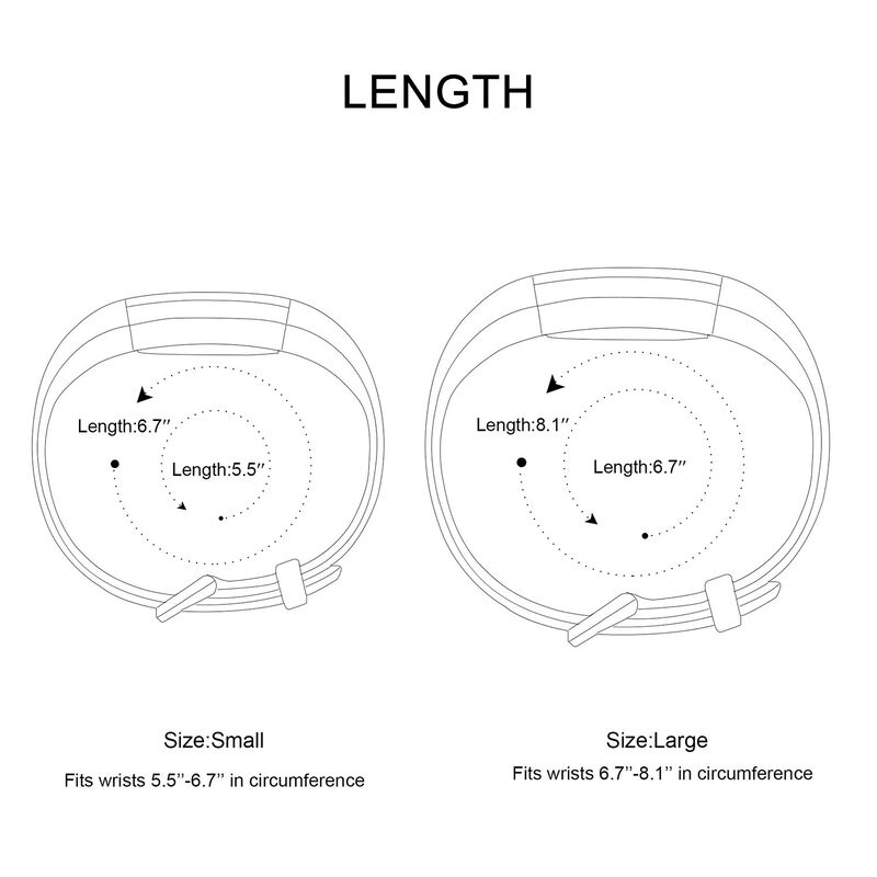 Correa De Repuesto Para Fitbit Alta Black Green... image number null
