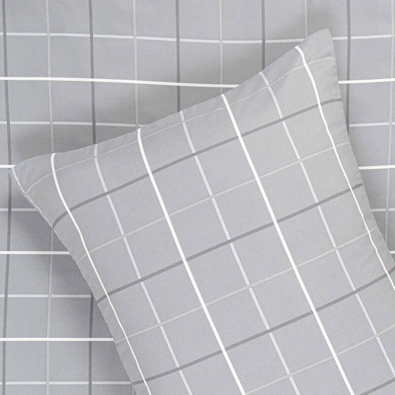 Set Edredón King Size Kaltex Home Boris Grey image number null